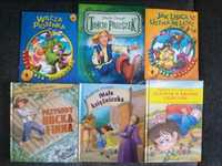 Książki dla dzieci, klasyczne opowieści Huck Finn, Guliwer zestaw