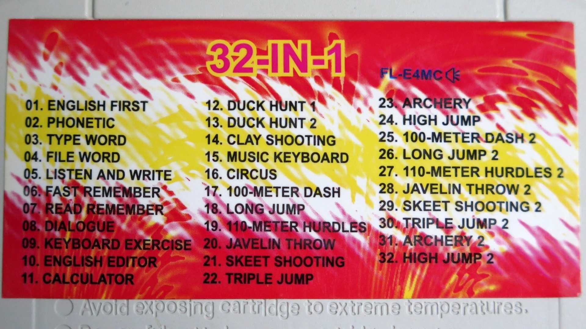 Pegasus - 32 in 1 - Działa