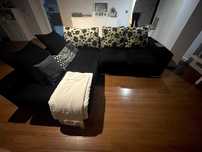 Sofá com chaise longue