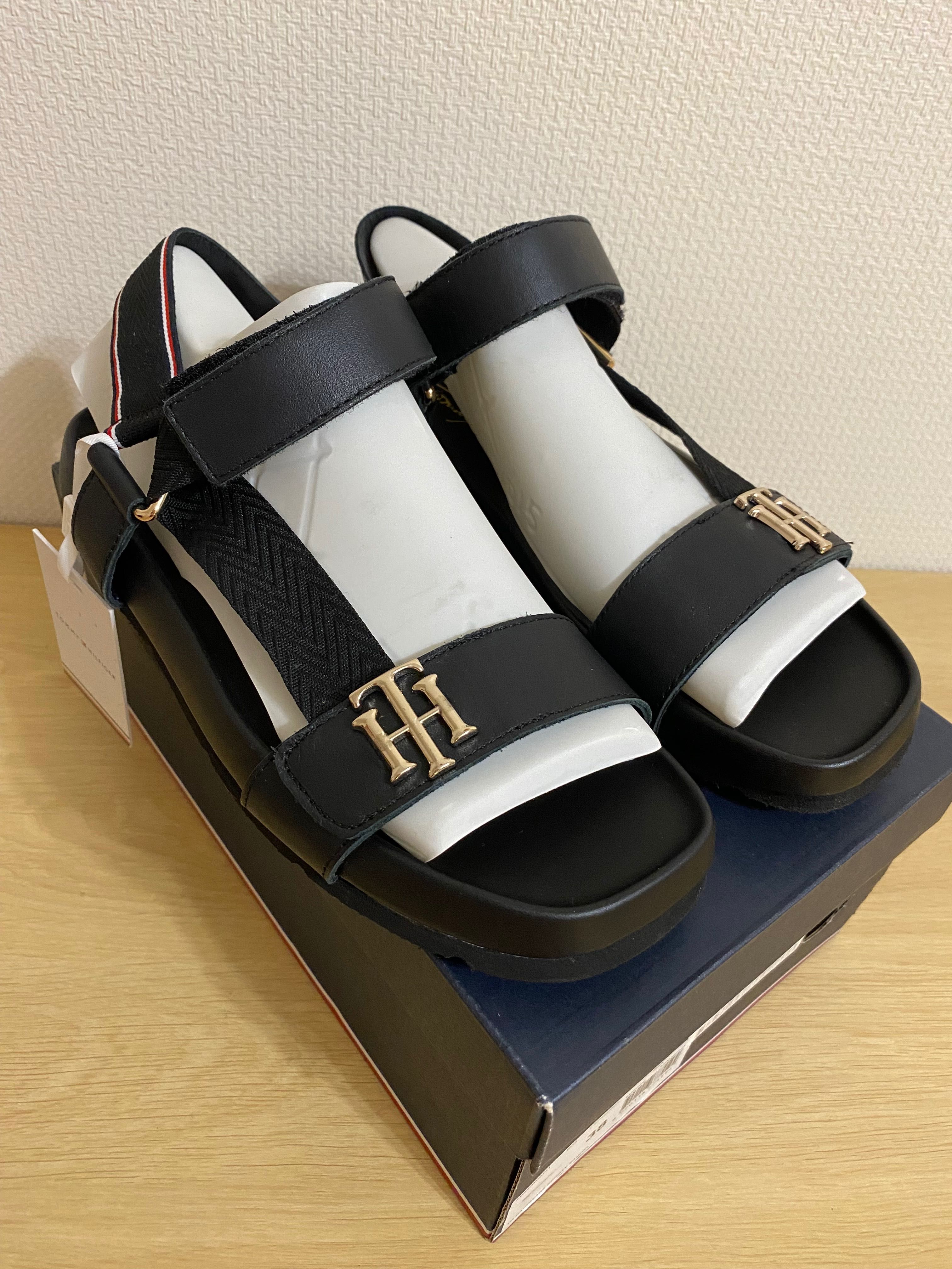 38EU/7.5US Tommy Hilfiger | Босоножки | Кожаные | Оригинал