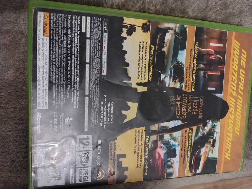 Gra Need for speed Undercover pl   Xbox 360