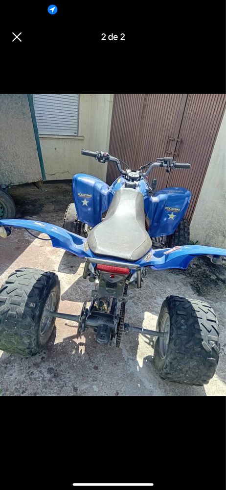 MOTO 4 (COM MOTOR DUMA FAZER 600 4 CILINDROS)