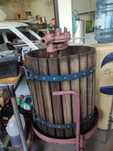 Espremedor de borras para vinho