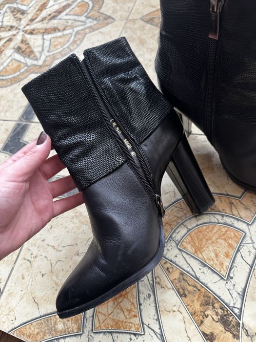 Козаки/черевики/жіночі /кожані/ РОЗПРОДАЖ