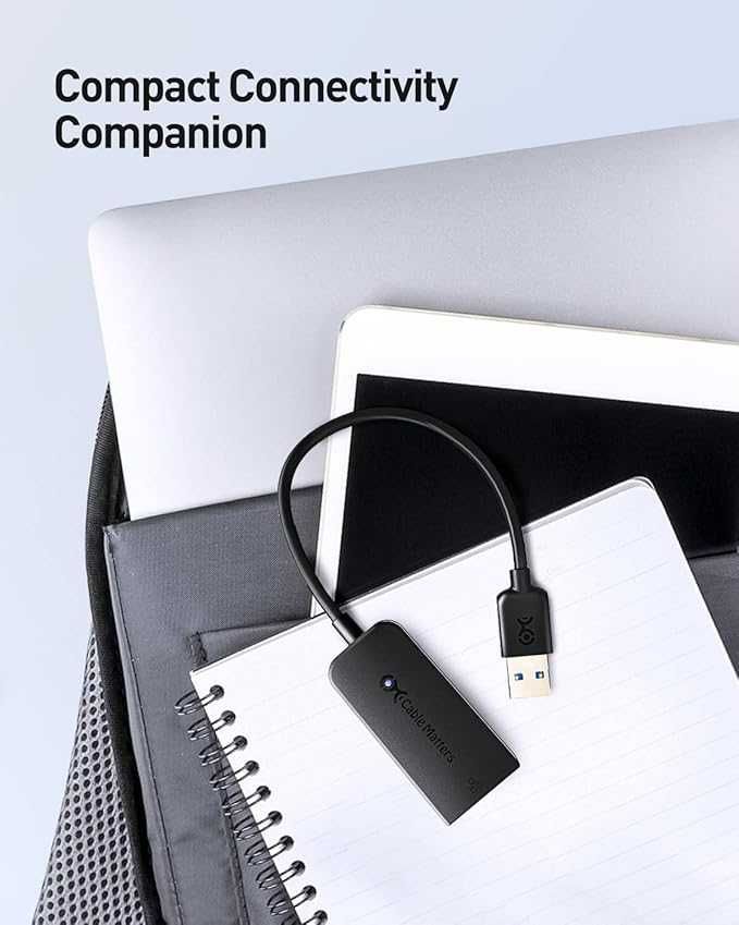 Cable Matters Adapter USB 3.0 na Ethernet obsługujący 10/100/1000 Mbps