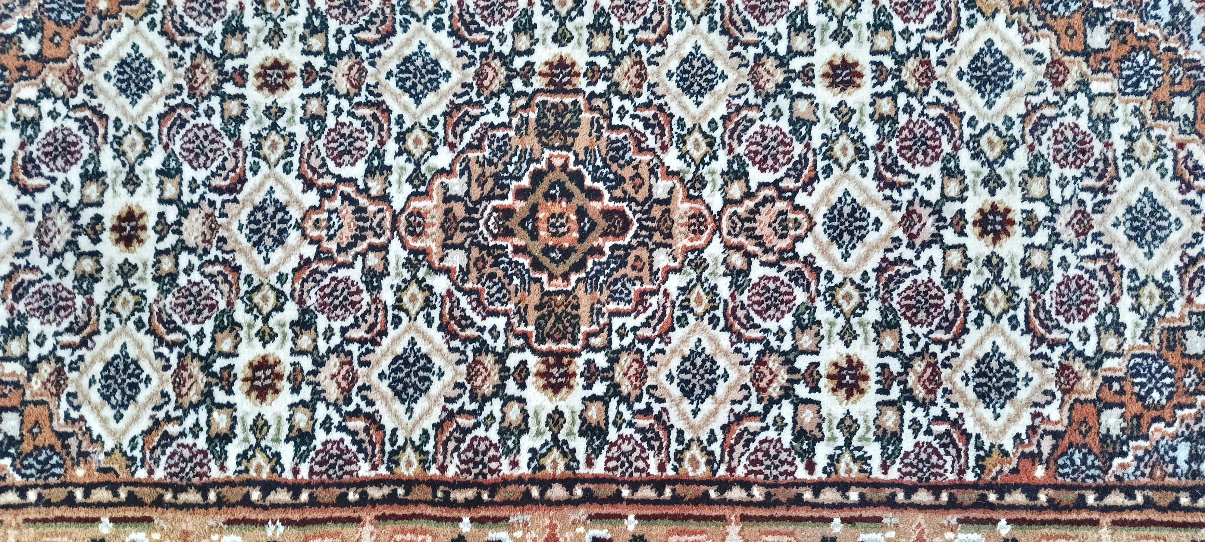 Ghanga ręcznie tkany dywan wełniany 148 x 69 cm wełna 100%