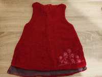 Czerwona sukienka r.68