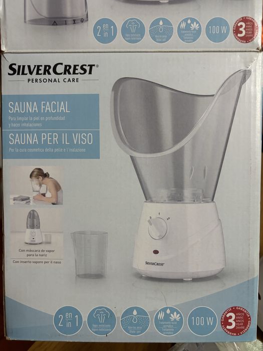 Sauna facial (máquina de vapor) Silvercrest