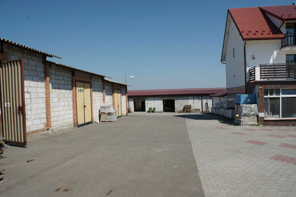 Hala magazynowa 210m2 murowana poziom zero dojazd TIR Rzeszów