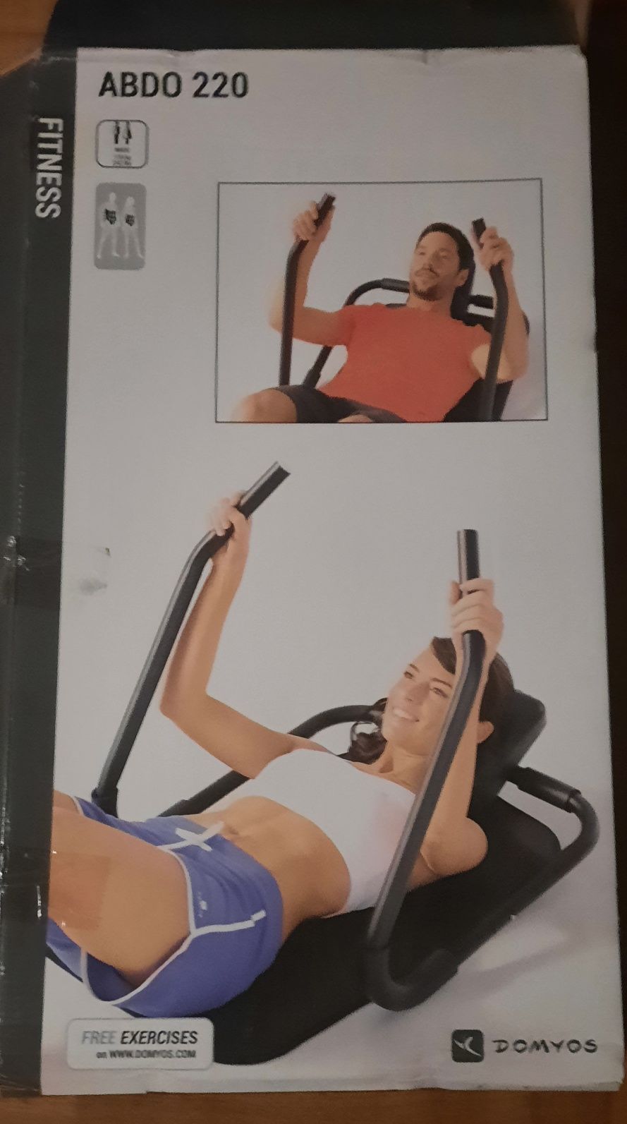 Aparelho abdominais Domyos Decathlon