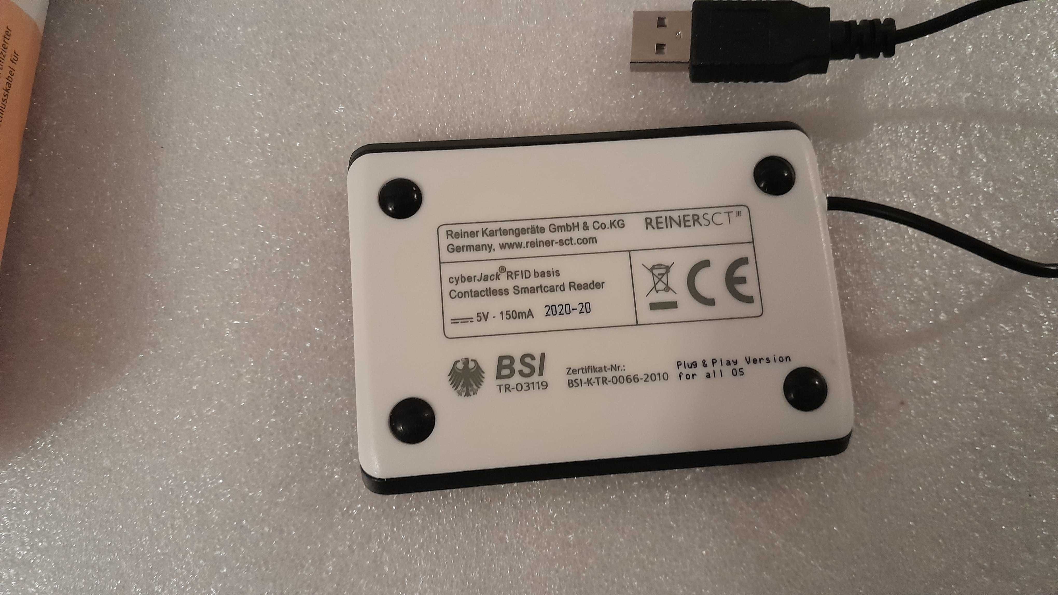 Czytnik kart Reiner SCT cyberJack RFID Basis