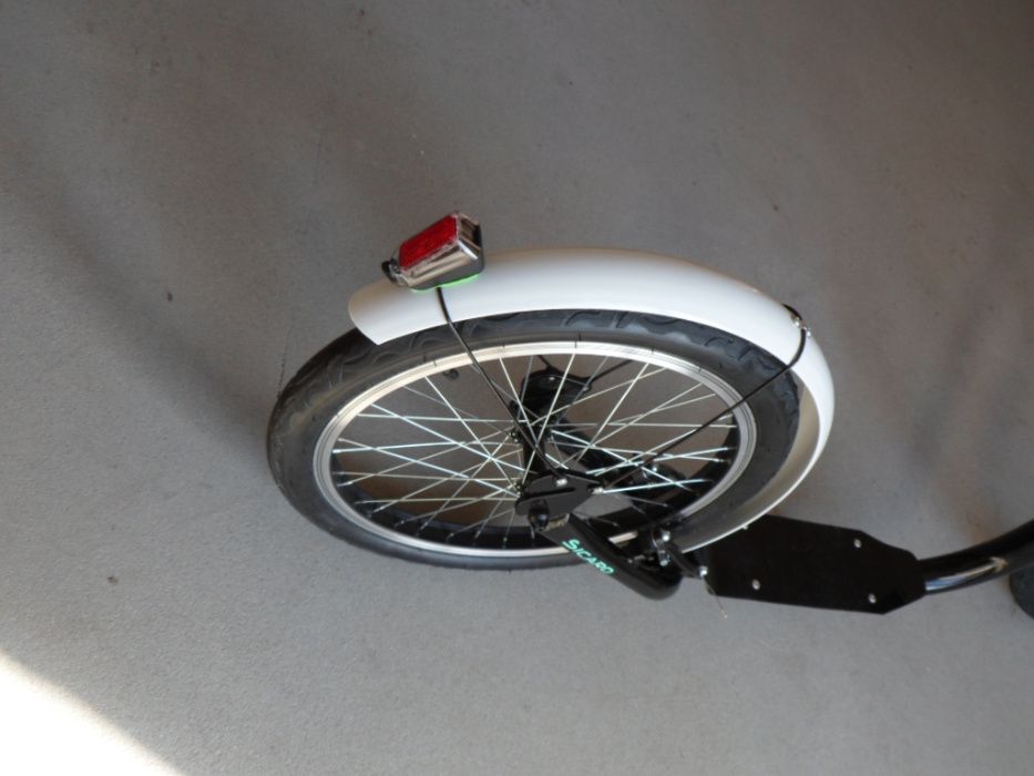 Hulajnoga na pompowanych kołach 26" i 20" Strada Sicaro .