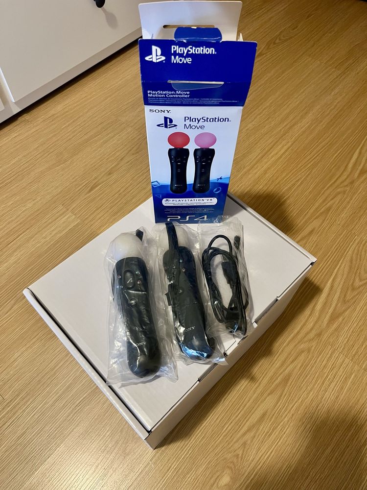 Óculos RV Playstation VR + Camera + Comandos Move