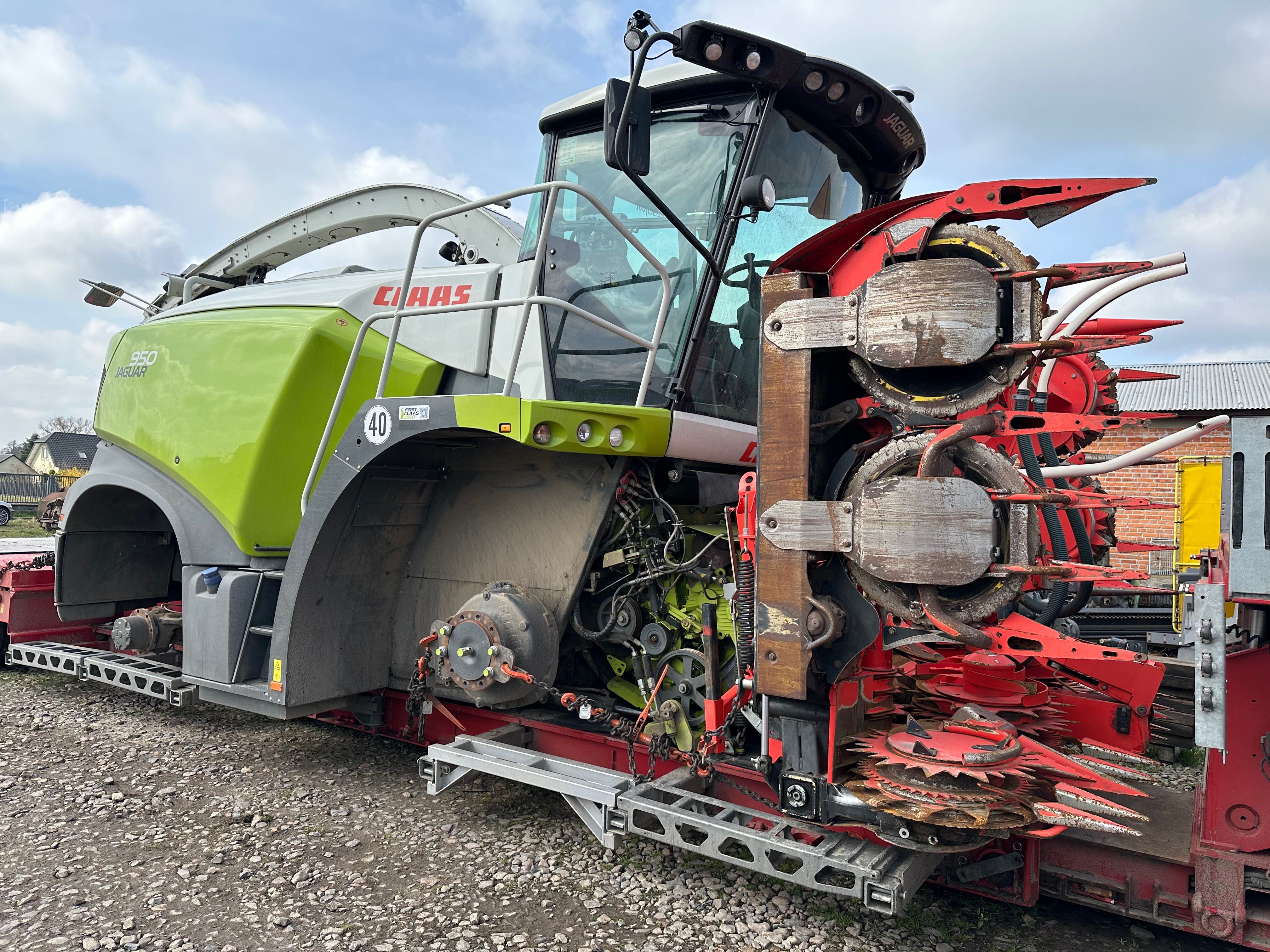 Claas Jaguar 950 z Niemiec typ 498