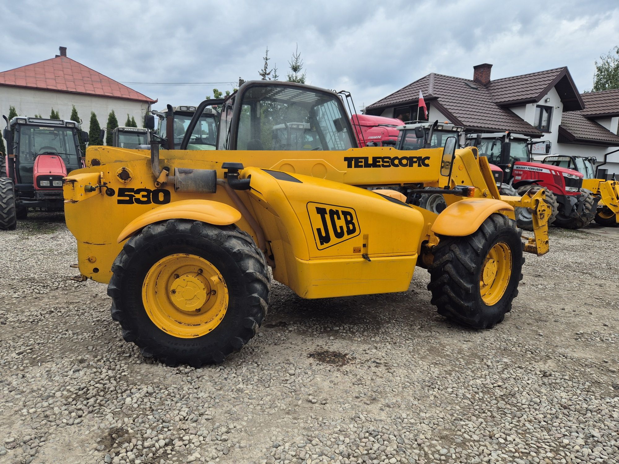 JCB 530-70.  Okazja.  Mechaniczna.