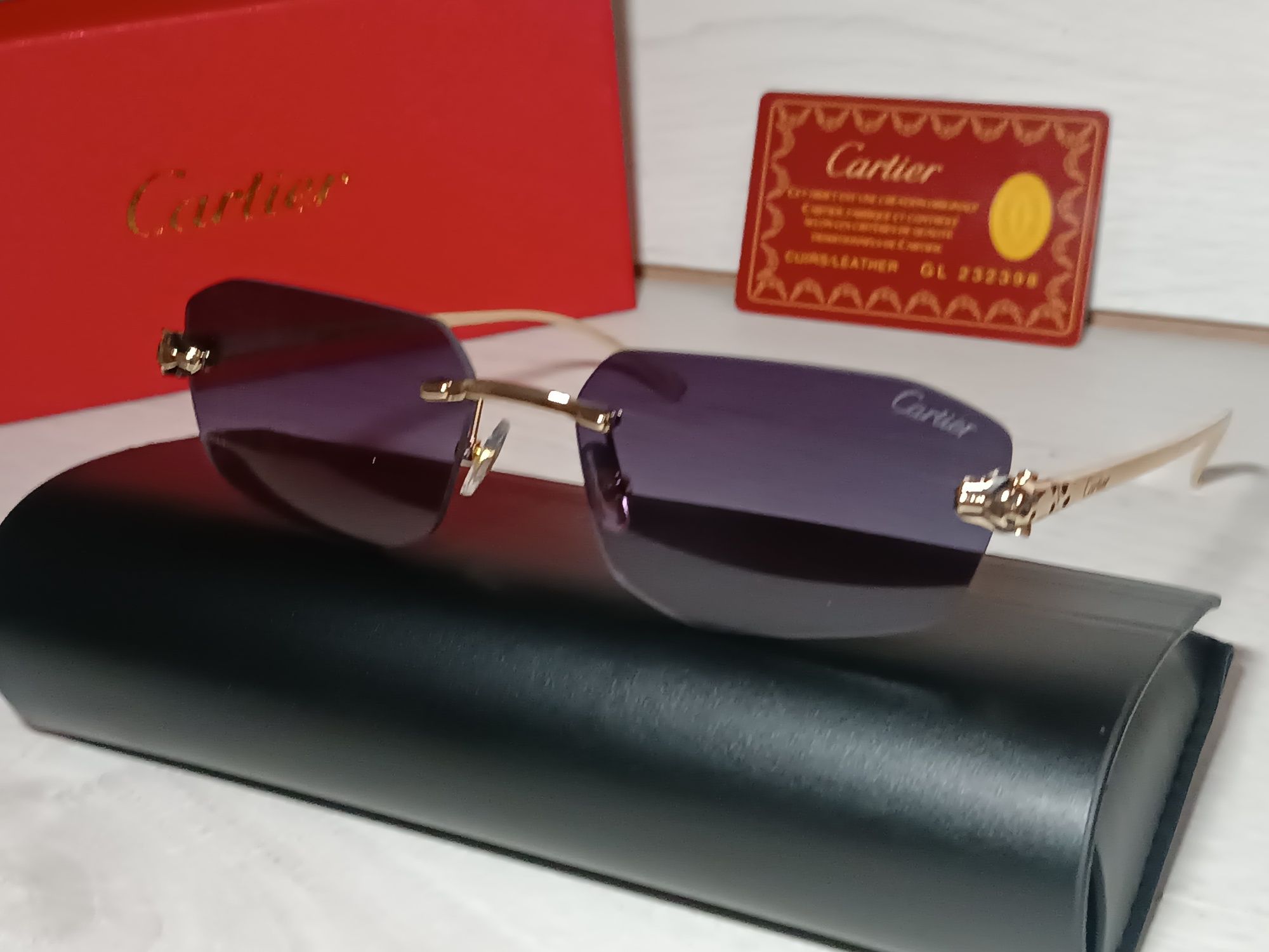 Брендові окуляри Cartier.  Нові!