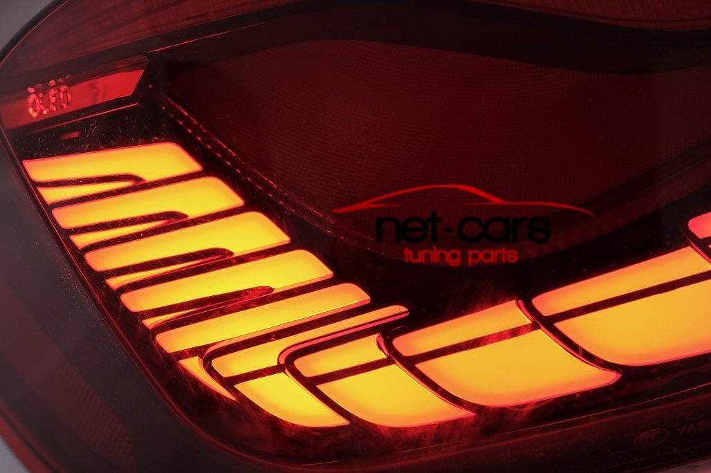 Lampy tylne BMW 5 F10 M5 10-17 OLED Neon LED Czarwone