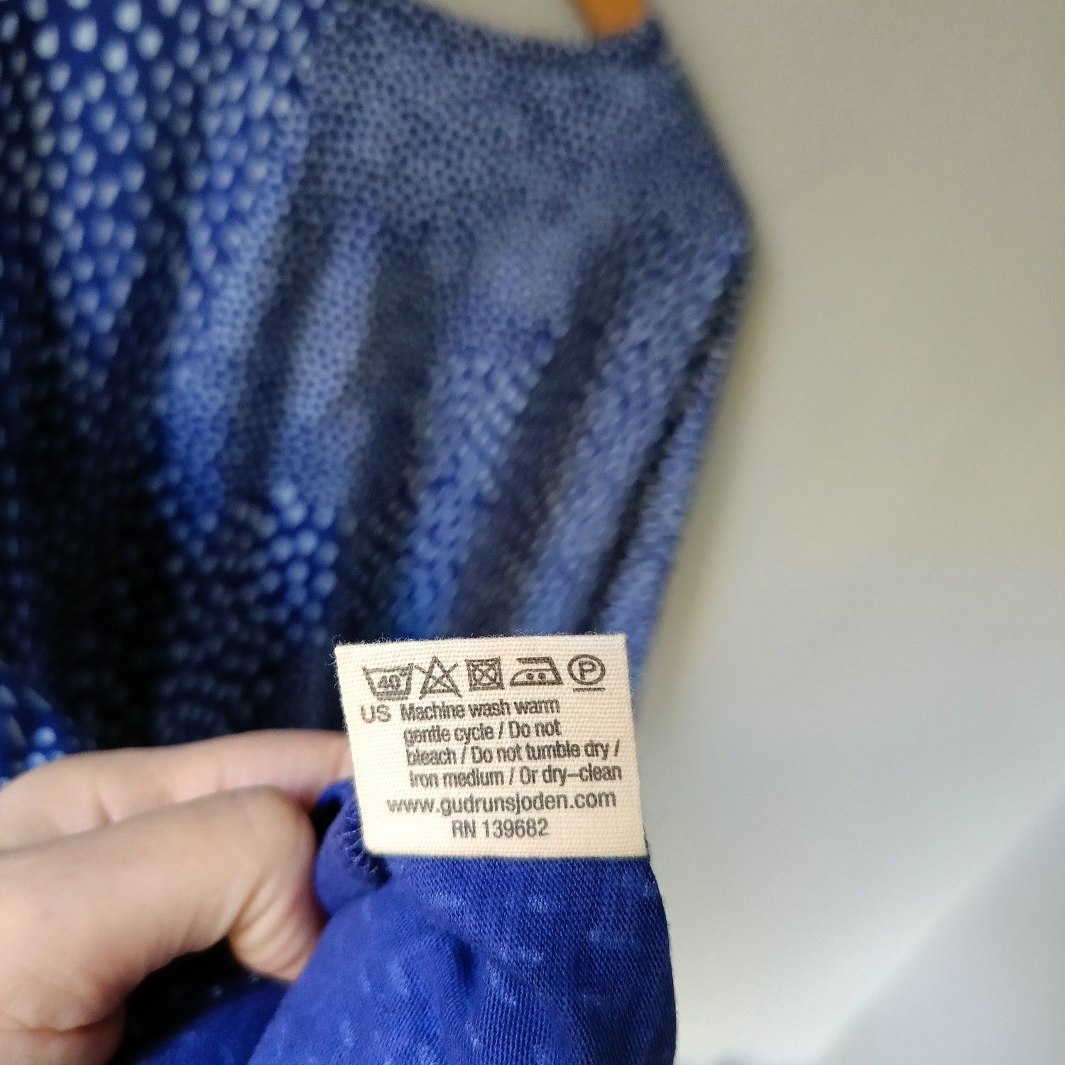 54 7XL wygodna bluzka damska w kropki bawełna.organiczna do pracy