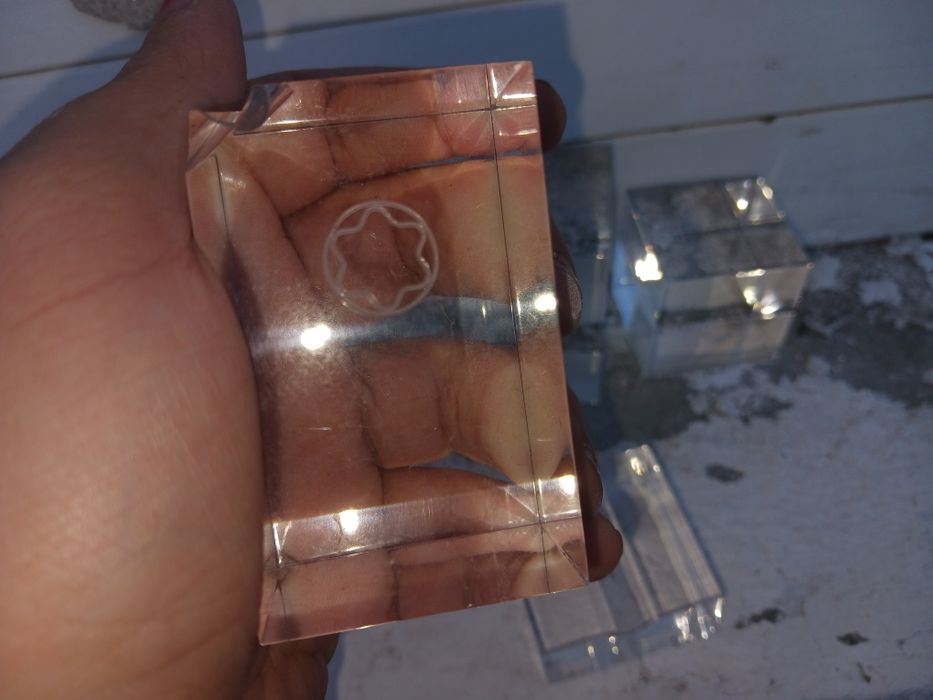 Pquenas placas da mont blanc para canetas