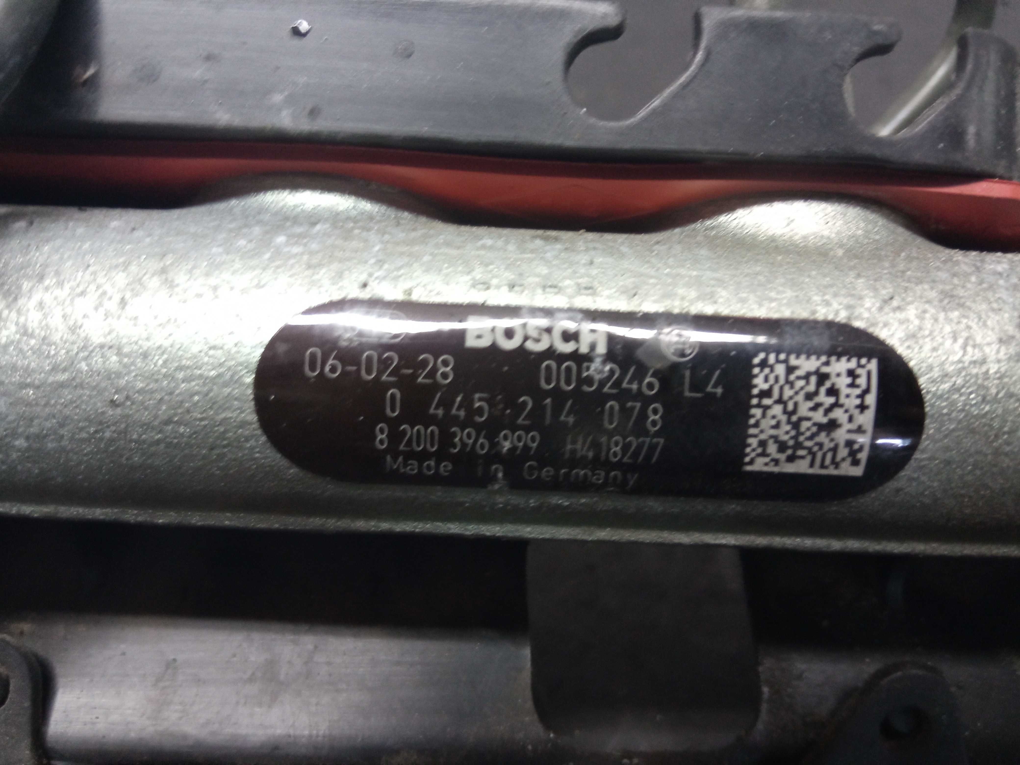 Listwa wtryskowa Renault Megane II 1.9 DCI 0445/214/078 Siedlce