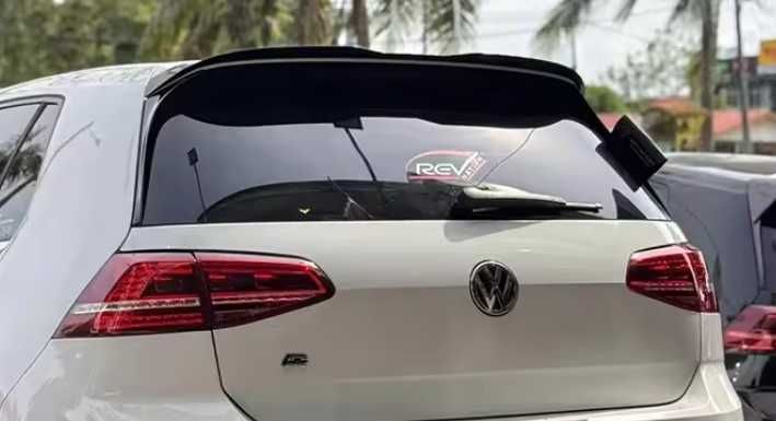 Спойлер під фарбування VW Golf 7 7.5 E-Golf 2012-2020 / ABS ПЛАСТИК