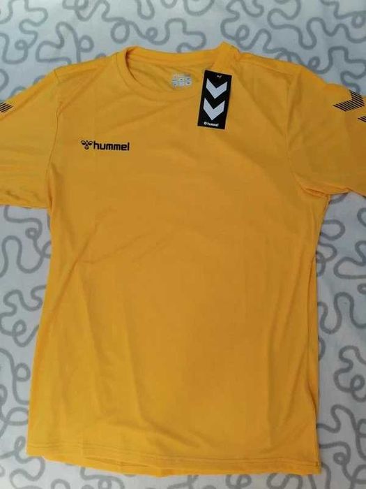 Koszulka sportowa Hummel XL – nowa, żółta, oryginalna