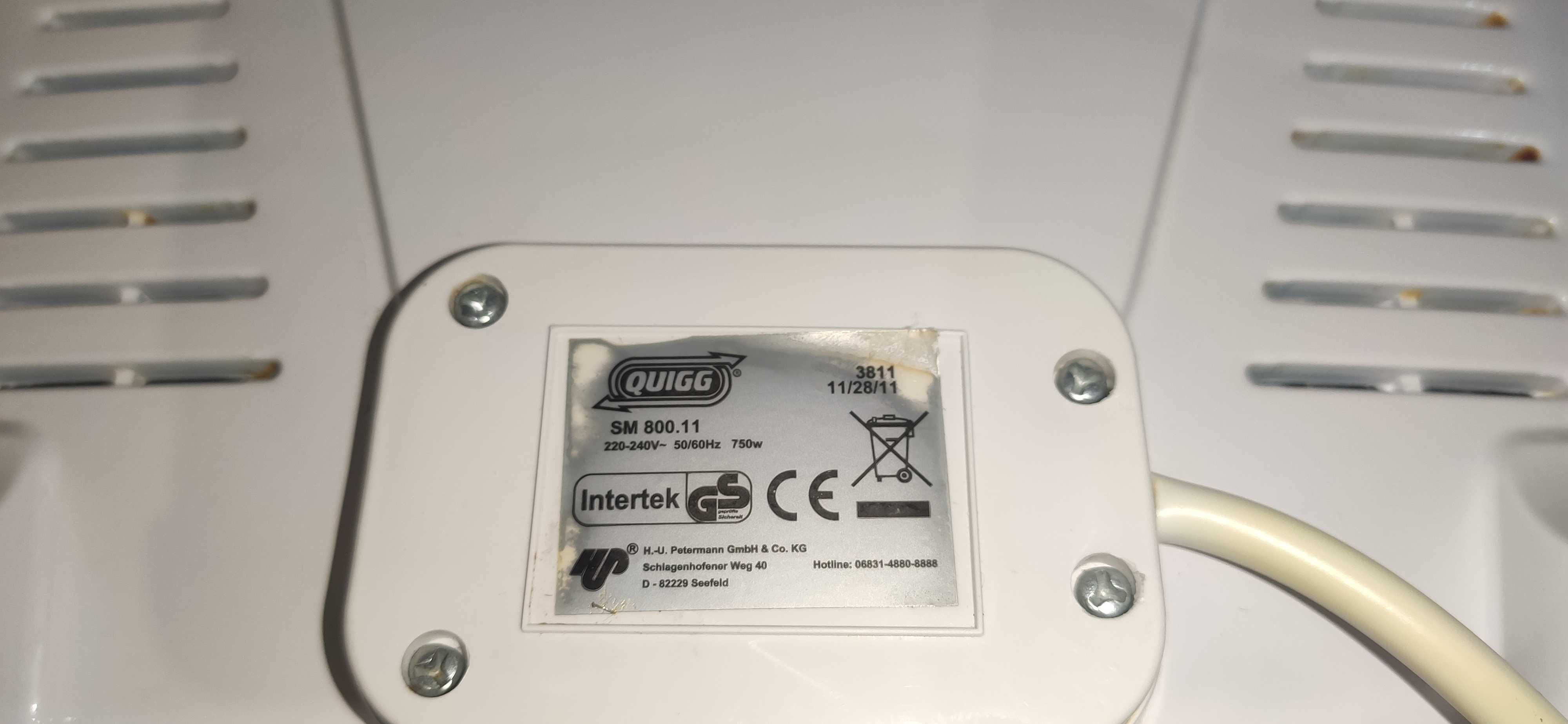 Сэндвичница, бутербродница INTERTEK SM 800.11. Германия!