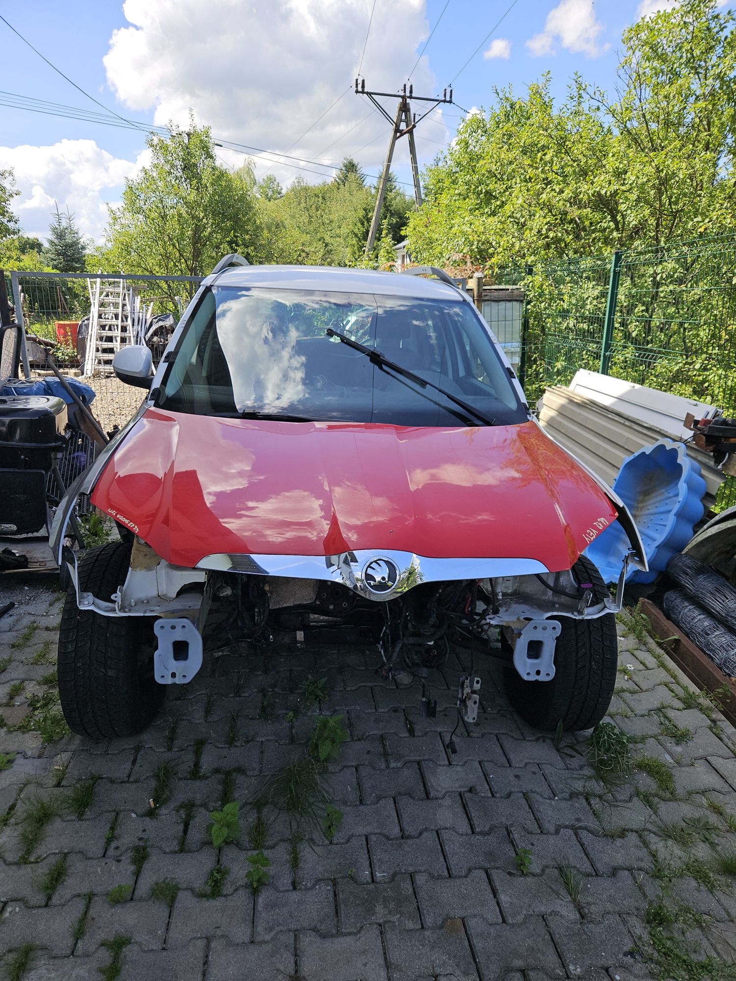 Skoda Yeti 1.2  benzyna 2011r , części