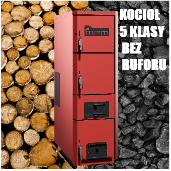 Kocioł MPM DS Duo DREWNO - WĘGIEL bez bufora