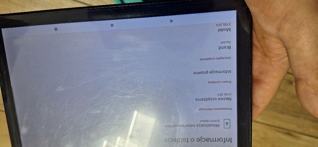 Tablet dla dziecka aocwei