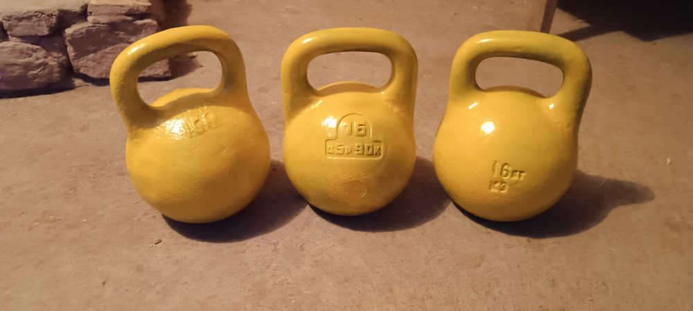 Продам гирі 16кг