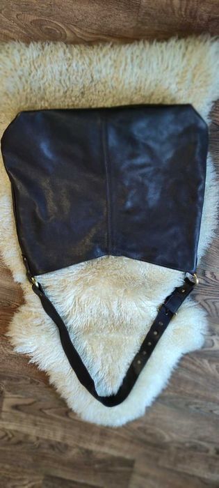 Кожаная сумка шопер NYPD (new york portable designs)