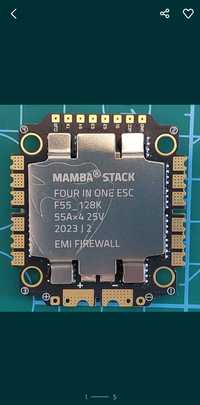 Nowy  Regulator obrotów Diatone MAMBA F55_128K BL32 ESC 4in1 55A 6S.