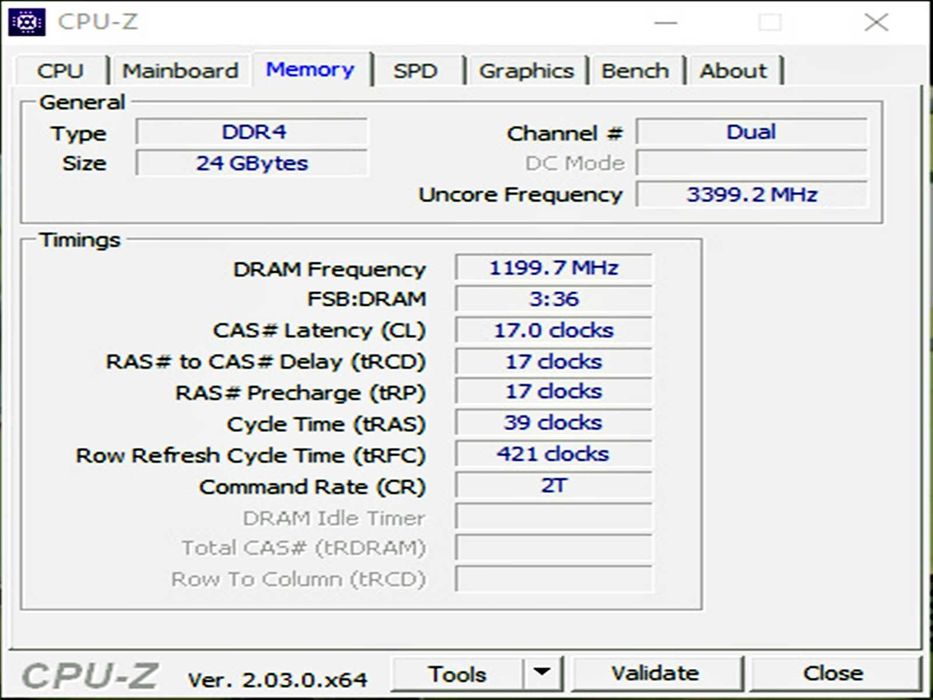 DDR4 24GB Samsung 2400T -Komputer