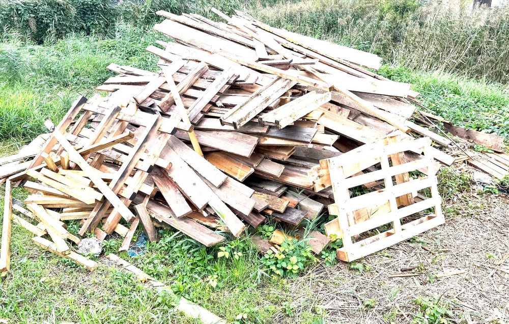 Deski, płyty OSB po budowie ~ 200m2