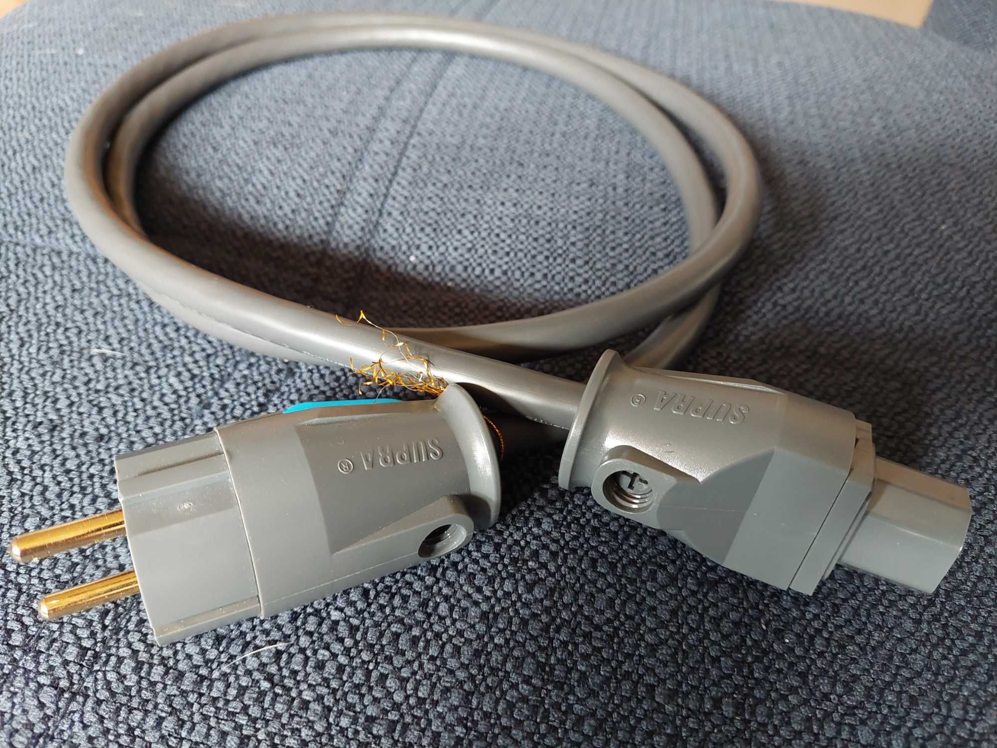 Kable zasilające audio: Supra LoRad Silver 1,5 m
