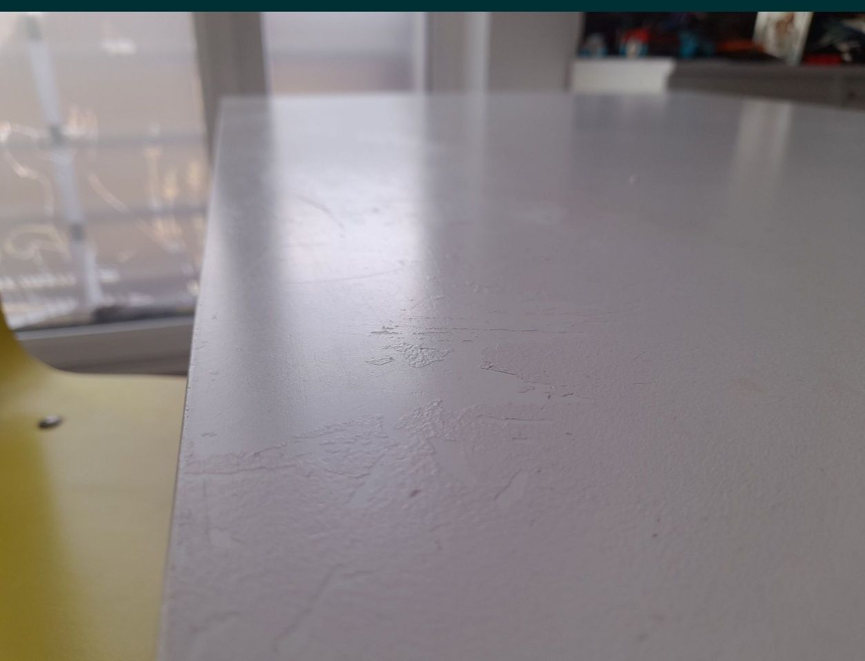 biurko białe Ikea Malm