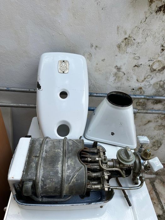 Esquentador vintage marca vaillant geyser