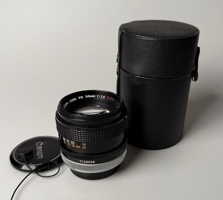 Обʼєктив Canon Fd 50/1.4 S.S.C.