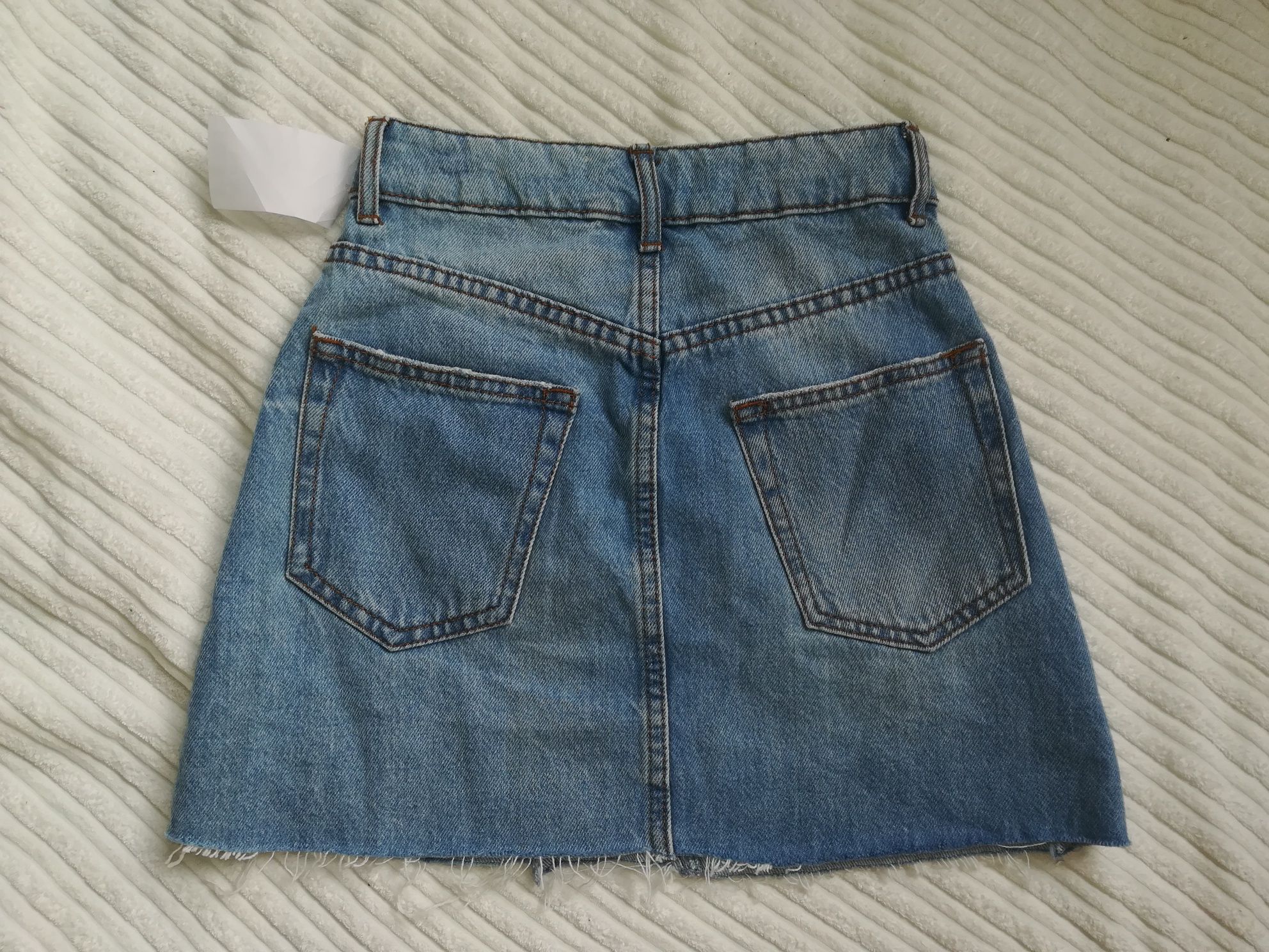 Spódnica mini Bershka Vintage, rozm. 32 XXS