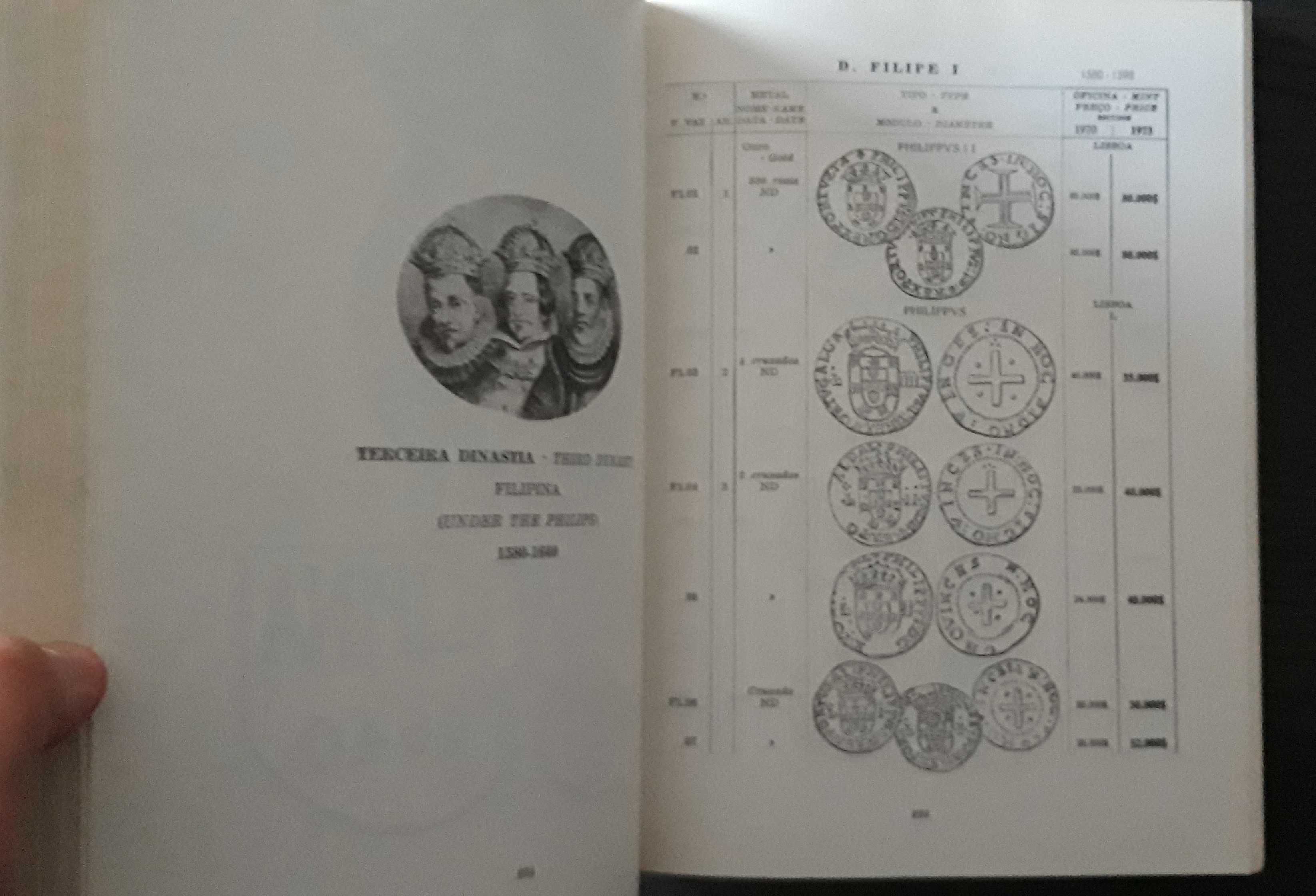Livro das moedas de Portugal 1973