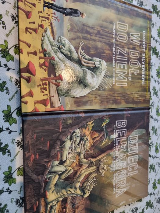 W dół do ziemi, Dzieci Belzagora - zestaw komiksów Silverberga