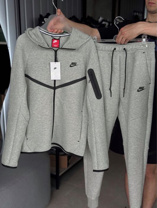 Костюм Nike Tech Fleece Grey ( ОРИГІНАЛ )