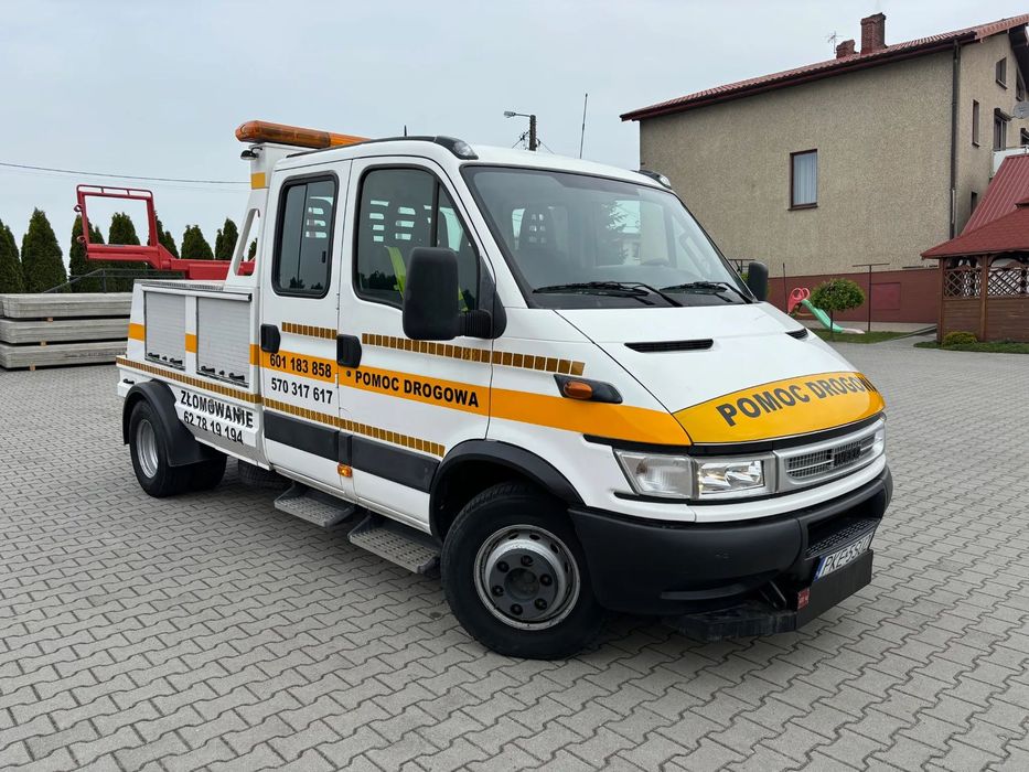 Iveco Daily 65C17  Pomoc Drogowa Holownik Widelec Klimatyzacja