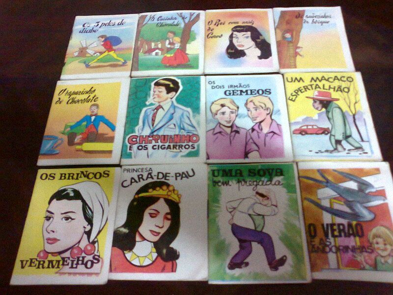 Livros de BD e outros - anos 50 a 90