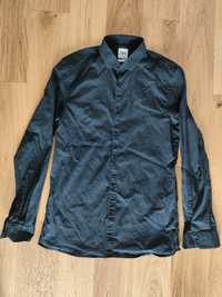 Czarna koszula męska Zara 42 L
