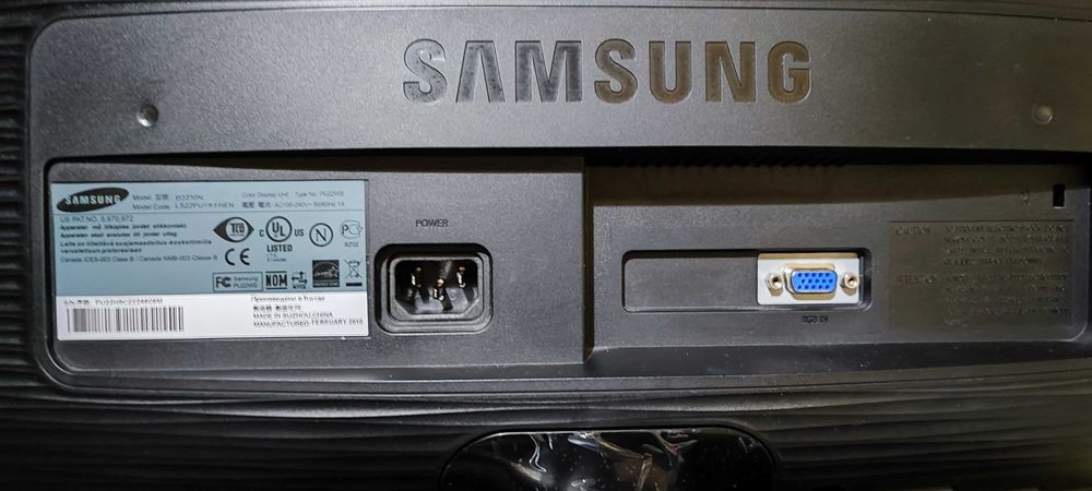 Monitor Samsung Syncmaster B2230N