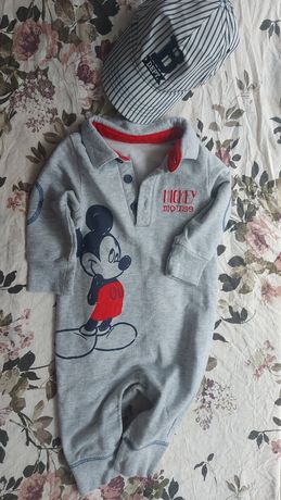 Ромпер Disney + кепка H&M