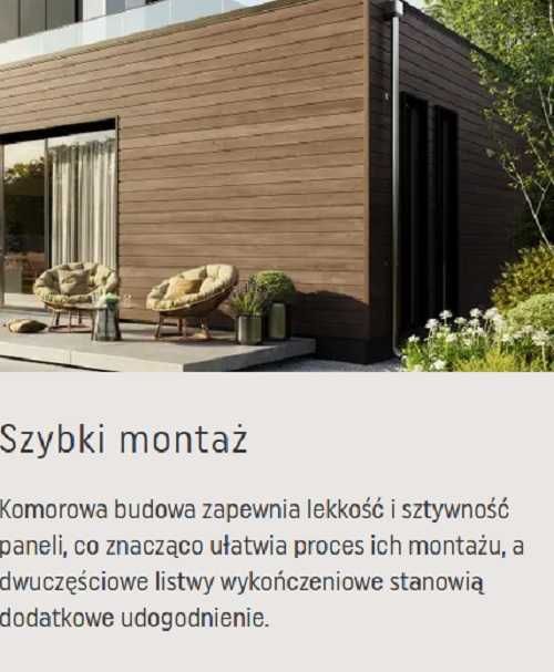 Panele fasadowe Solvo Vox elewacyjne zewnętrzne 24 kolory - PROMOCJA