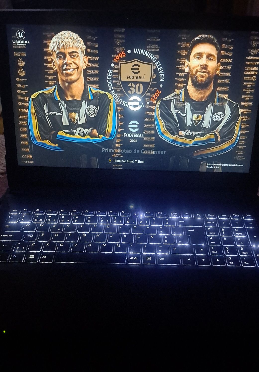 Laptop para jogos Clevo N850 Gaming